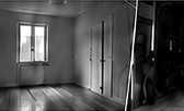 Geräumtes Zimmer nach der Übergabe